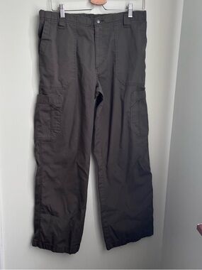 Carhartt ripstop Men's Cargo Pants in Dark Gray - Casual Workwear size M relaxed
